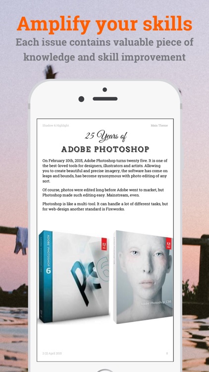 Shadow & Highlight A new magazine about Photoshop, photography, photo editing and graphical design screenshot-2