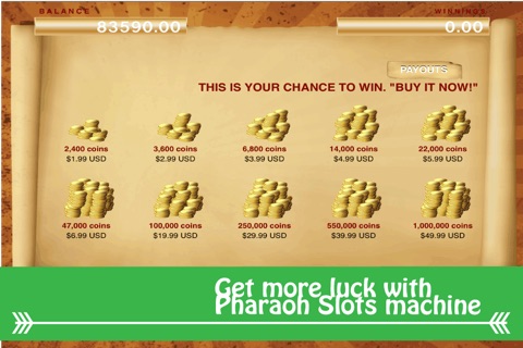 Adventure to Egyptian’s Way - Pharaoh Slots Machine for Free screenshot 4