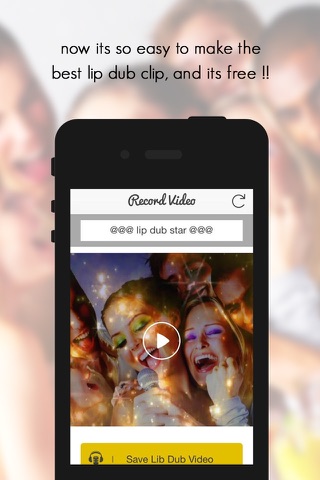 DUBSTARS Lip dub Video Record Clip Editor Filters, new 2016 Dubsmash version screenshot 4