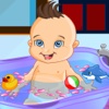 Cute Baby Bathing ™