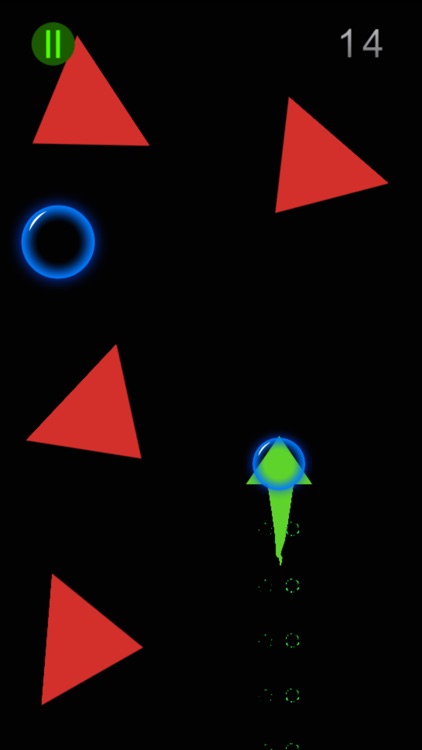 Tricky Tringle - Swipe the triangle hyper swiper and avoid the circle flick color