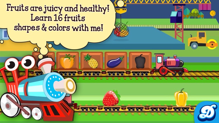 Choo Choo Train Play - Alphabet Number Animal Fruit Learning Game screenshot-4