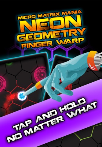 Neon MMM: Geometry Finger Warp screenshot 2