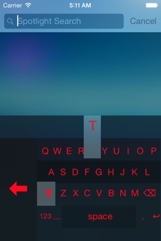 One Handed Keyboard screenshot 2