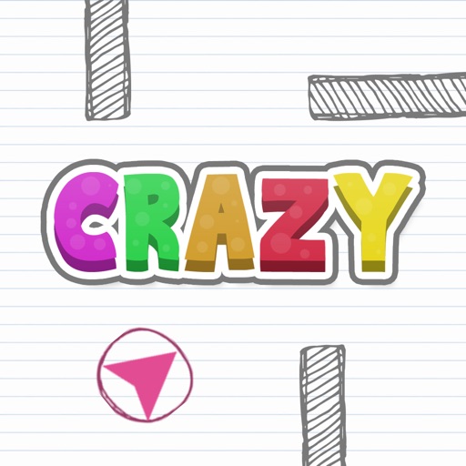 Crazy Lines - Funny Line Drawing Game for Kids icon