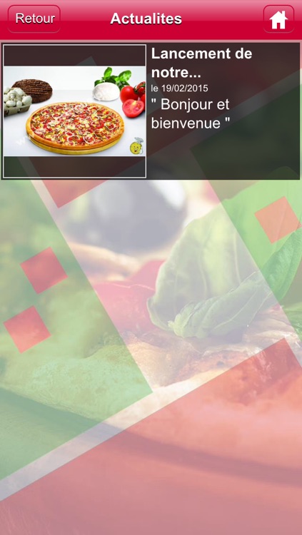 Mosaique Pizza