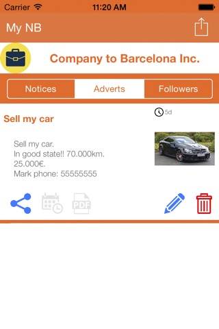 NoticeBoard App Free screenshot 3