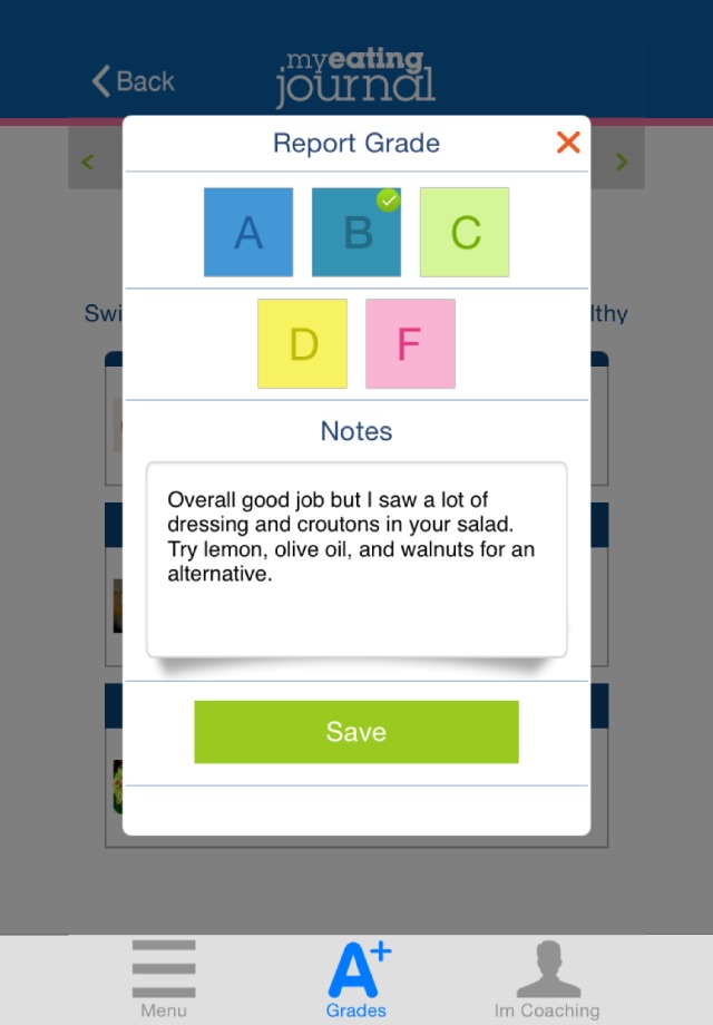 My Eating Jornal screenshot 4