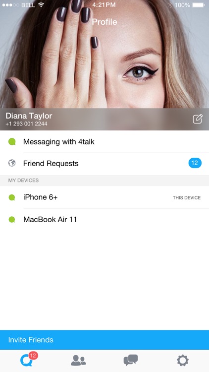 4talk Messenger screenshot-4