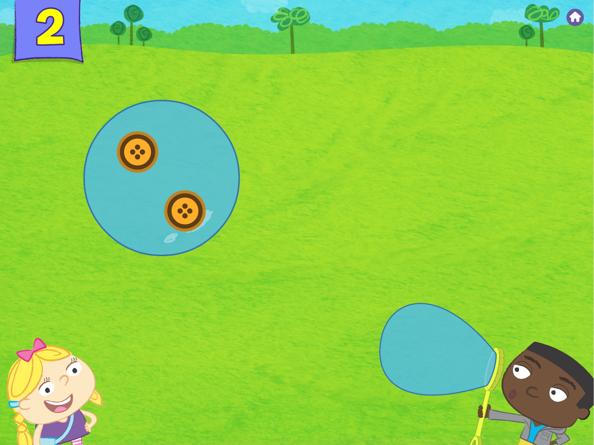 Gracie & Friends Treasure Bubbles screenshot 2