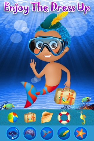 My Little Pop Princess Mermaid Fashion World Dress Up - The Sea Town Paradise Puzzle Game Edition screenshot 3