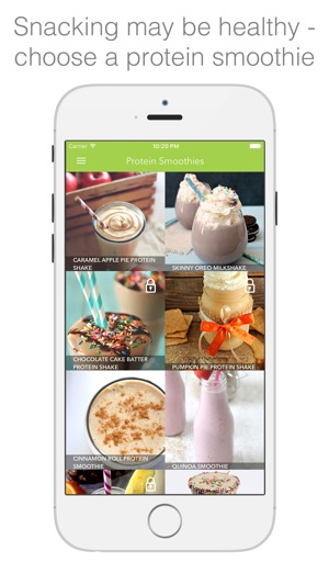 Protein Smoothies - smoothies & shakes for healthy living(圖1)-速報App