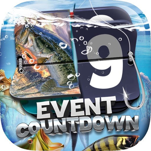 Event Countdown Beautiful Wallpaper  - “ Fishing & Fisherman ” Pro icon