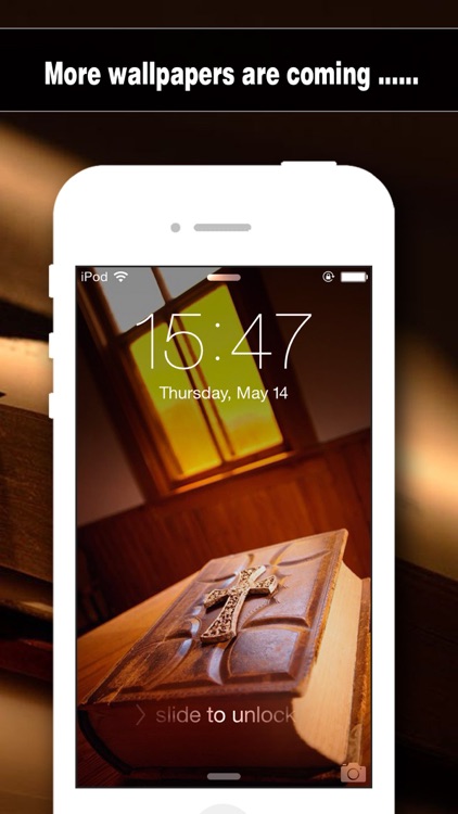 Bible Wallpapers Pro - Backgrounds & Lock Screen Maker with Holy Retina Themes for iOS 8 & iPhone 6 screenshot-4