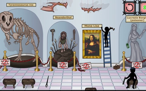 Stickman death at the Museum screenshot 3