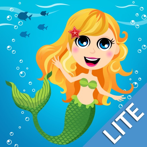 Mermaids Lite: Real & Cartoon Mermaid Videos, Games, Photos, Books & Interactive Activities for Kids by Playrific icon