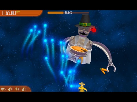 Chicken Invaders 4 Thanksgiving HD screenshot 3