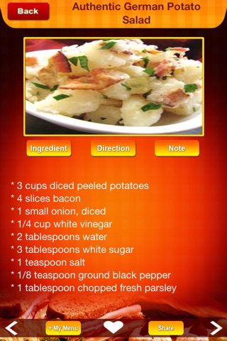 European Food Recipes Cook  Austrian, Belgian, Dutch, German, Portuguese, Scandinavian, Spanish, Swiss Meals screenshot 3