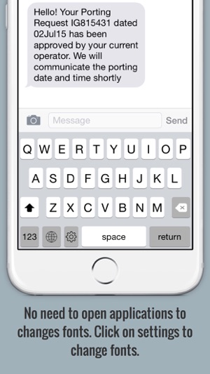 Fancy Font Keyboard - iOS8 Custom keyboard with cool fonts(圖2)-速報App