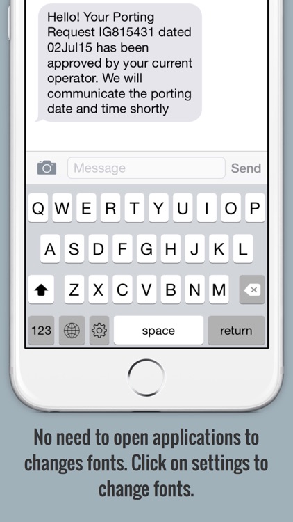 Fancy Font Keyboard - iOS8 Custom keyboard with cool fonts