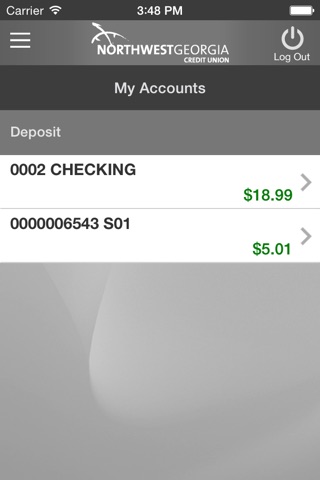 Northwest Georgia Credit Union Mobile App screenshot 4