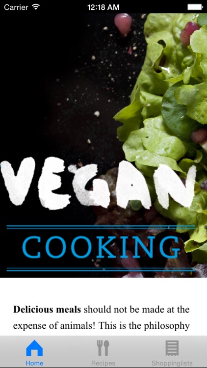 Vegan Cooking