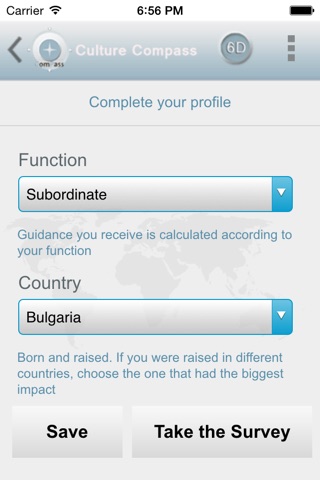 CultureCompass screenshot 2