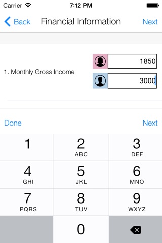 Missouri Form 14 Child Support Calculator screenshot 2