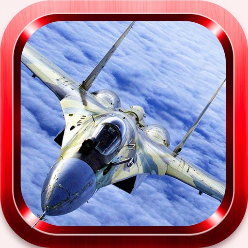 Frozen Air War Jet Fighter Icon