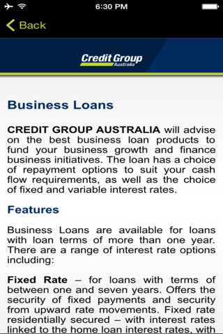 Credit Group screenshot 2