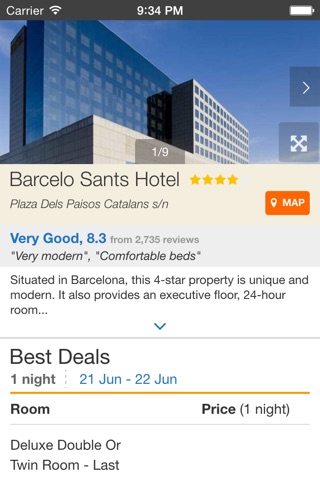 Hotelsmotor - hotel finder app screenshot 4