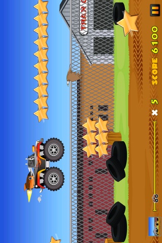 A Hot Monster Truck Jam 4x4 Stampede Wheels Demolisher Game screenshot 2