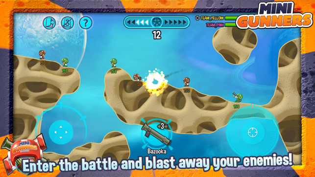 ‎MiniGunners - Multiplayer Battle Arena Screenshot