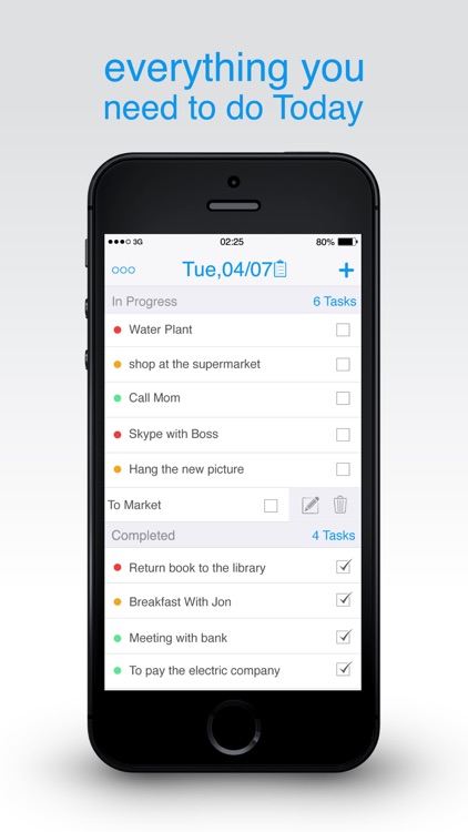 Today - Tasks Manager