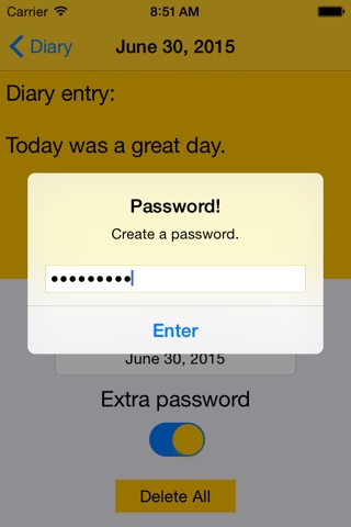 Secure Diary - 100% Security screenshot 2