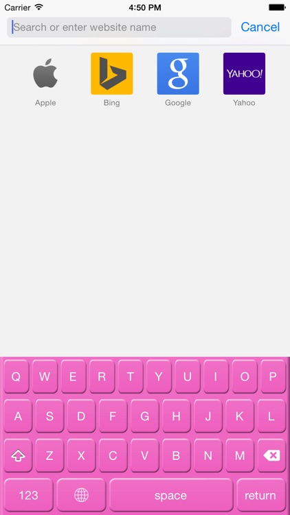 Pink System Keyboard