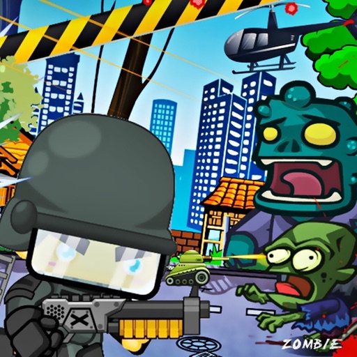 Police Zombie LV1 Attack 2 iOS App
