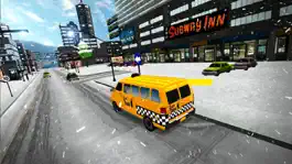 Game screenshot snow city taxi driver rush mod apk