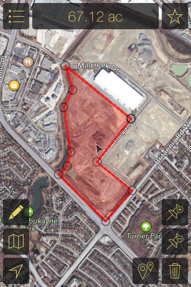 Map Calculator 2.0 - Measure Distance & Area, Map a Walk, Run or Bike Ride screenshot 2