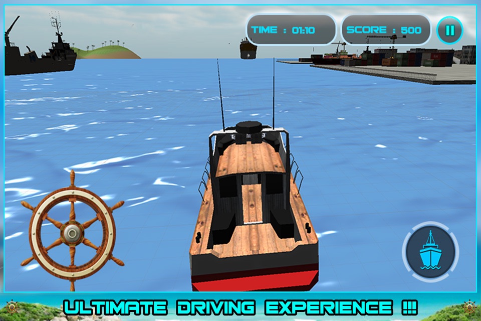 Sailing Cruise Ship Simulator 3D screenshot 3