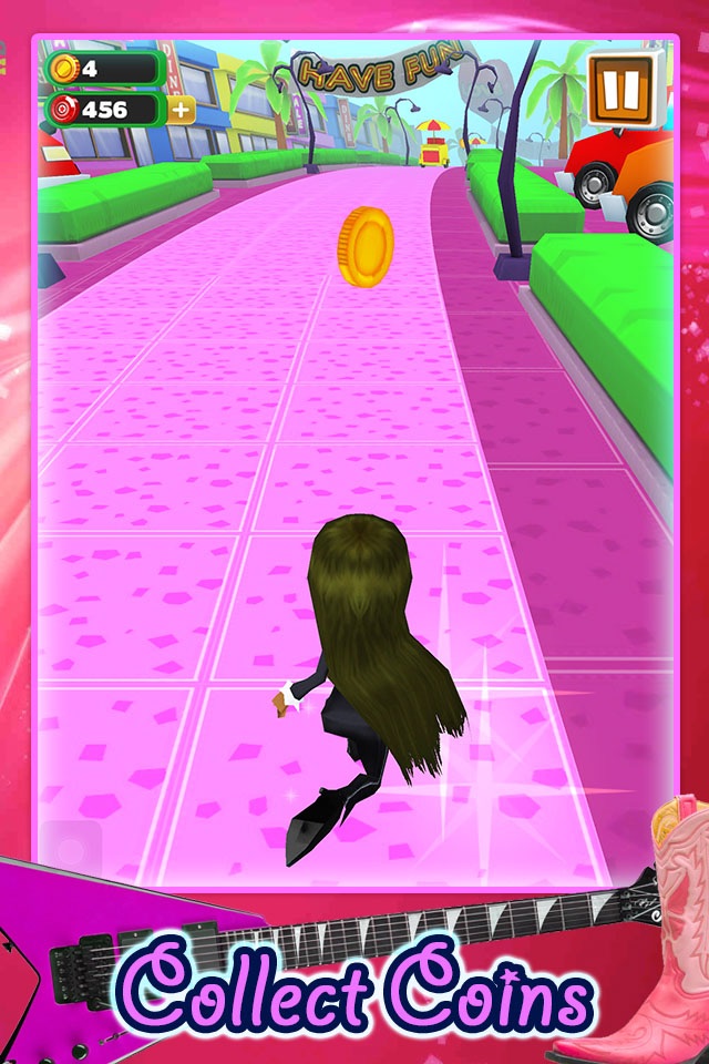3D Fashion Girl Mall Runner Race Game by Awesome Girly Games FREE screenshot 3