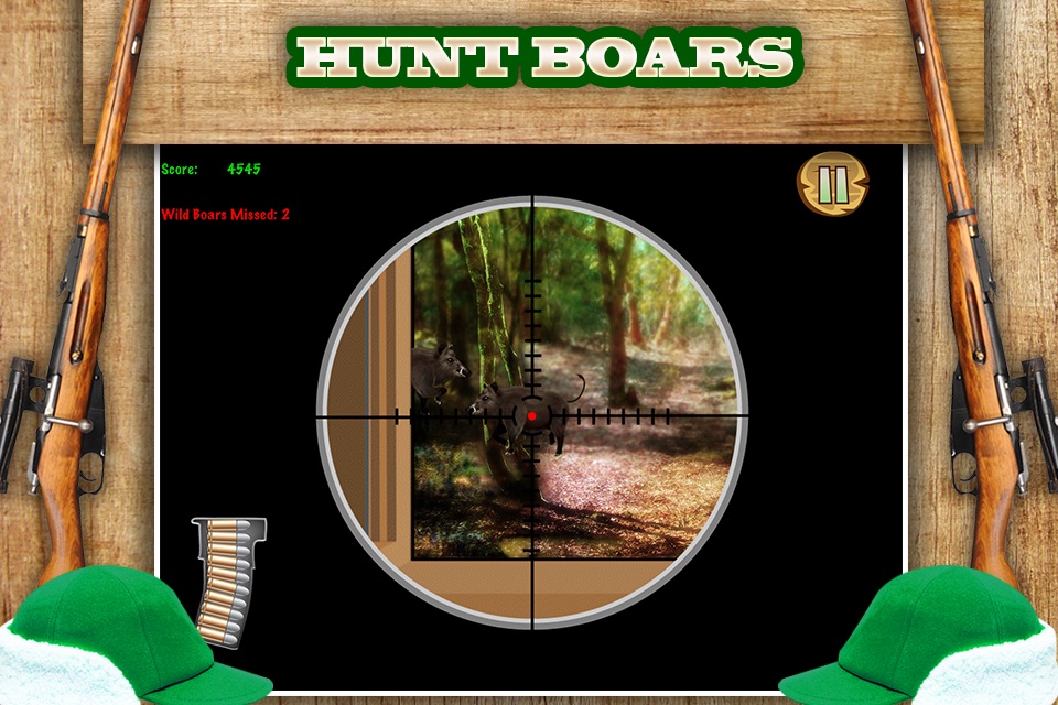 Boar Hunting Sniper Game with Real Riffle Adventure Simulation FPS Games FREE screenshot 4