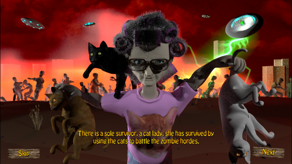 Зомби игра котята