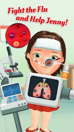 Sweet Baby Girl Kids Hospital 2 Allergy Emergency, Broken Le(圖5)-速報App