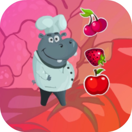 Hippo Chef—Animal Fruits Game