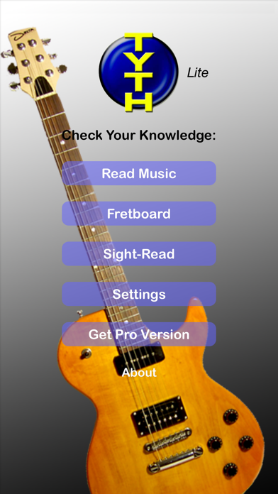 How to cancel & delete Guitar Score Trainer - Lite - Learn Notes With Your Real Guitar from iphone & ipad 1