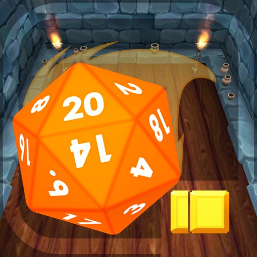3D Tabletop Dice Icon