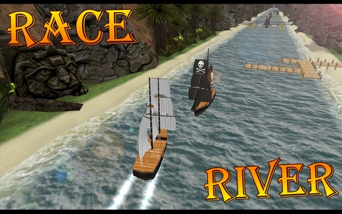 Turbo River Racing Ship screenshot 3