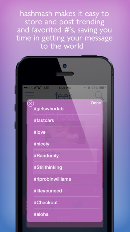 HashMash - Hashtags socialmedia discovery platform screenshot-4