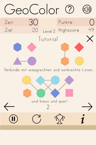 GeoColor - Puzzle Game: Connect Same Shapes and Colors screenshot 3